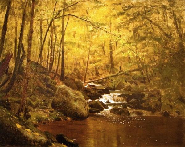 The Running Brook by John George Brown