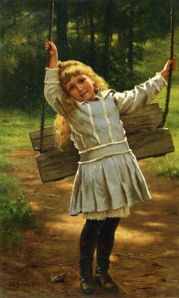 John George Brown The Swing