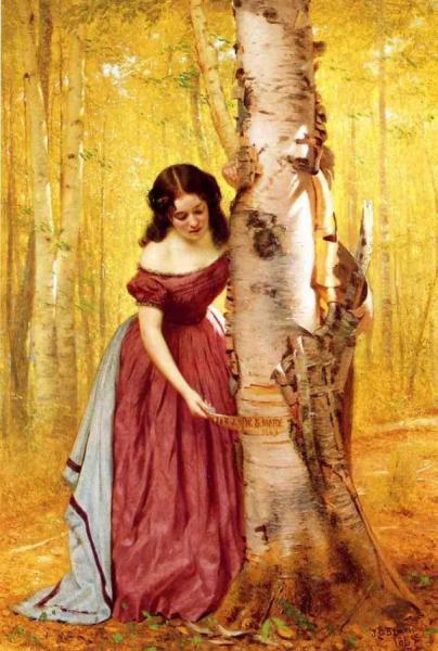 Thus Perish The Memory Of Our Love by John George Brown