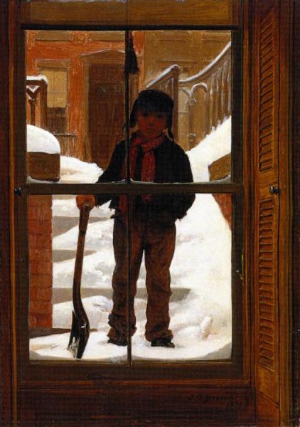 Waiting For A Job by John George Brown