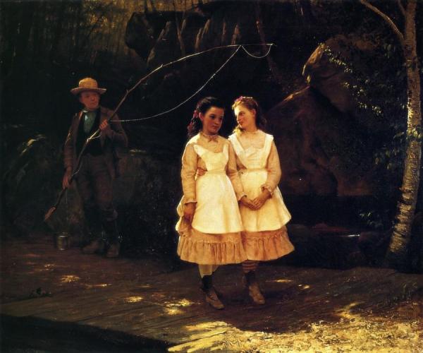 We Can't Be Caught by John George Brown