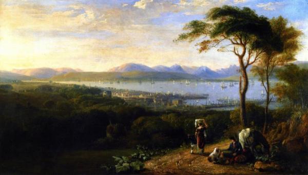A View Of Oban by John Glover