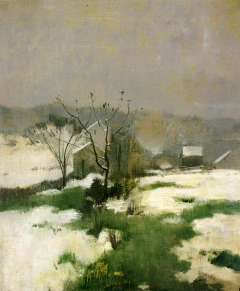 An Early Winter by John Henry Twachtman