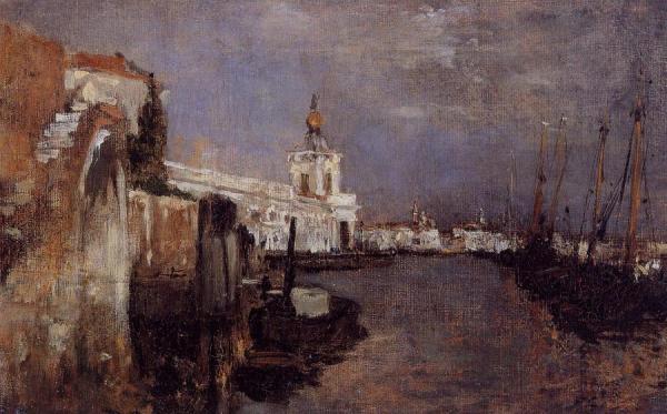 Canal, Venice by John Henry Twachtman
