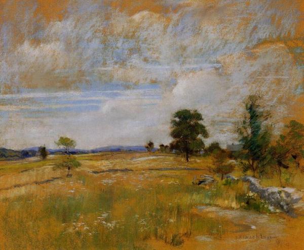 Connecticut Landscape by John Henry Twachtman