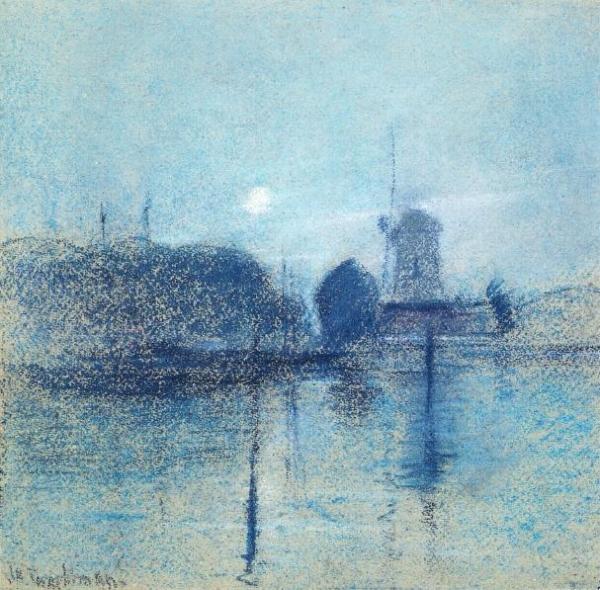 Dutch Landscape by John Henry Twachtman