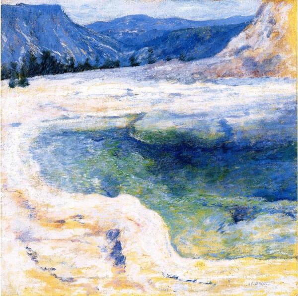 Emerald Pool by John Henry Twachtman