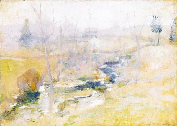 End Of Winter by John Henry Twachtman