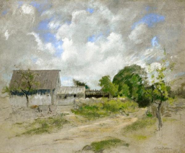 Farm Scene by John Henry Twachtman