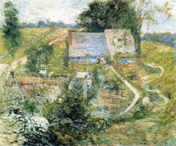 From The Upper Terrace by John Henry Twachtman