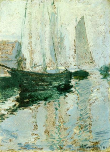 Gloucester Boats by John Henry Twachtman