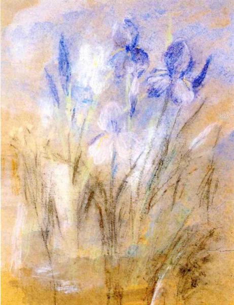 Irises by John Henry Twachtman