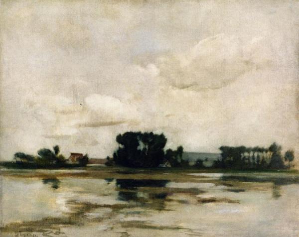 L'etang by John Henry Twachtman