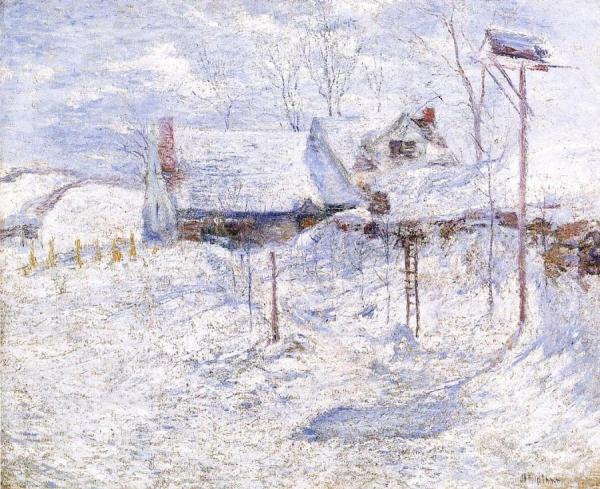 Last Touch Of Sun by John Henry Twachtman