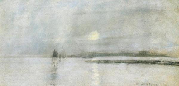 Moonlight, Flanders by John Henry Twachtman