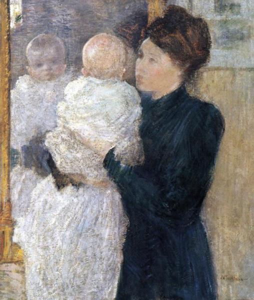 Mother And Child by John Henry Twachtman