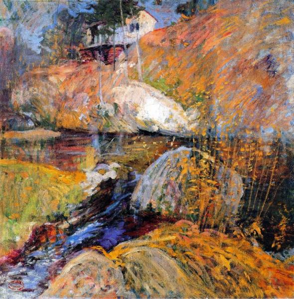 My Summer Studio by John Henry Twachtman