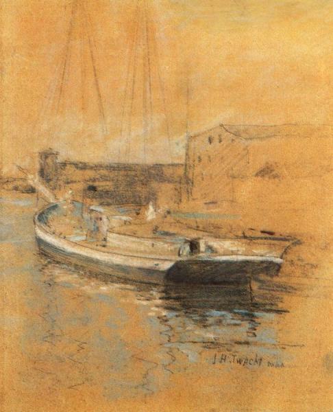 Newport Harbor by John Henry Twachtman