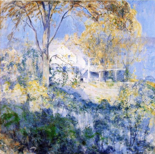 October by John Henry Twachtman Oil Painting Reproductions