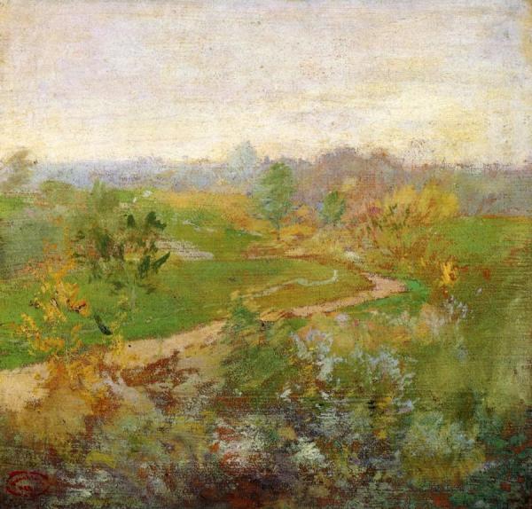 Road Over The Hill by John Henry Twachtman