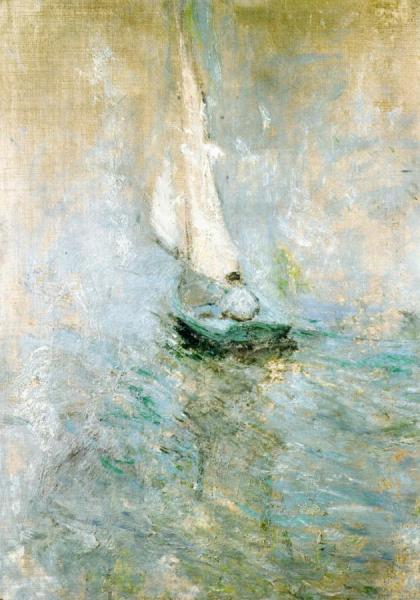 Sailing In The Mist by John Henry Twachtman