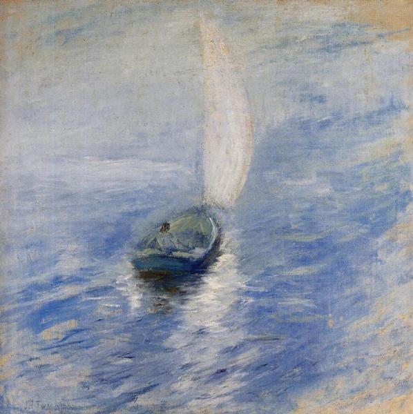 Sailing In The Mist by John Henry Twachtman