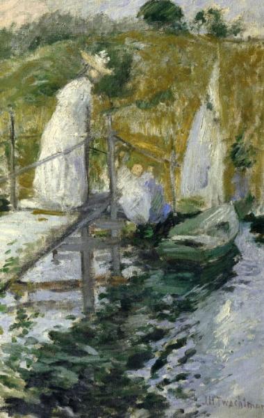 Summer Afternoon by John Henry Twachtman