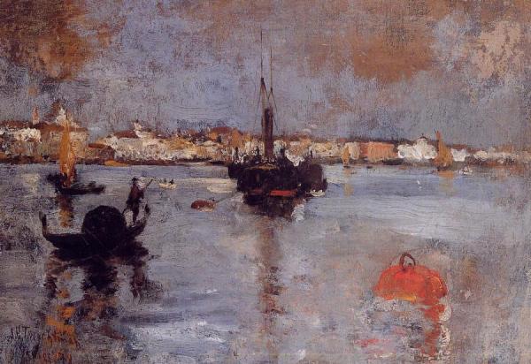 The Grand Canal, Venice by John Henry Twachtman