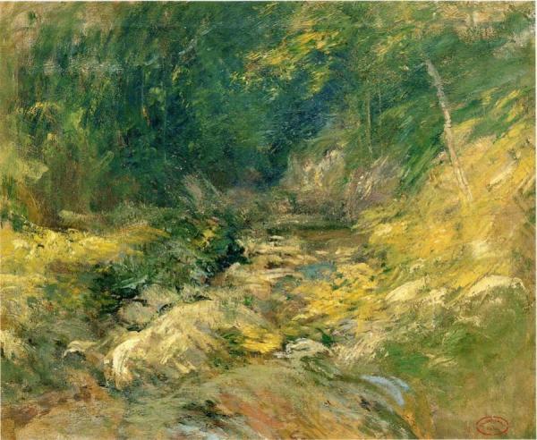 The Hidden Pool by John Henry Twachtman