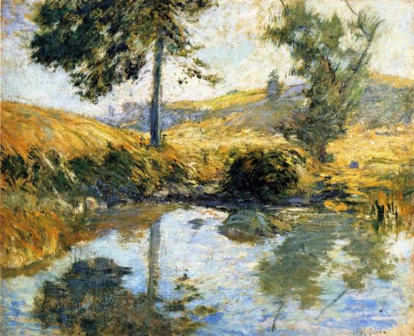 The Pool by John Henry Twachtman