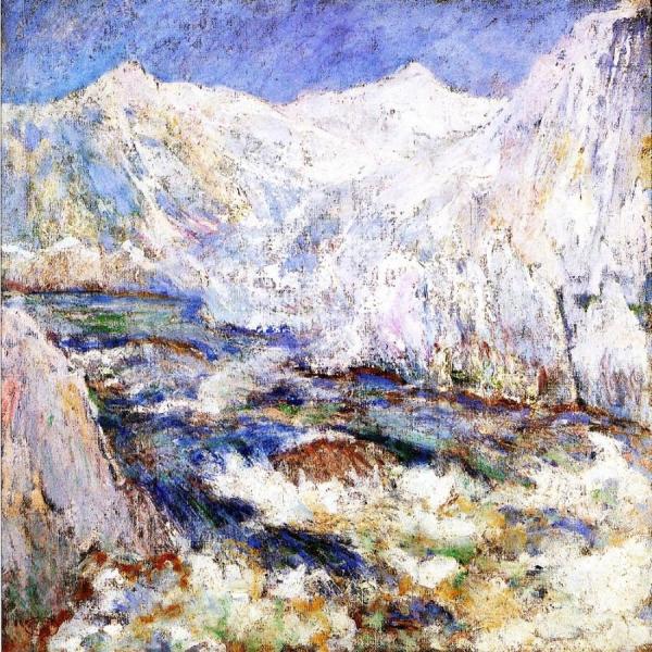 The Rapids, Yellowstone by John Henry Twachtman