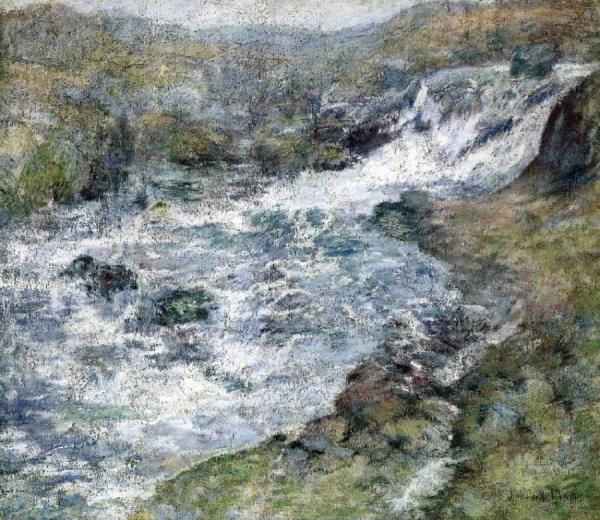 The Torrent by John Henry Twachtman
