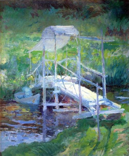 The White Bridge by John Henry Twachtman