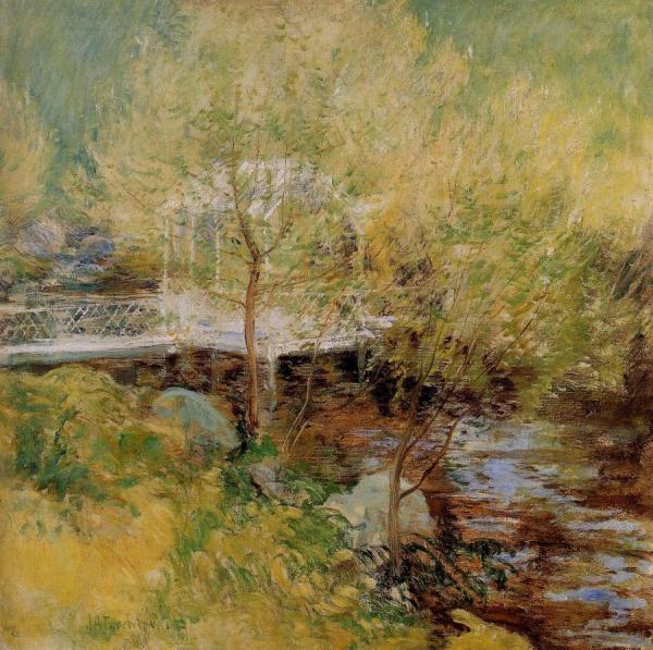 The White Bridge by John Henry Twachtman