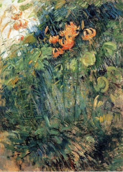 Tiger Lilies by John Henry Twachtman