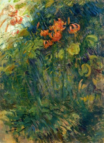 Tiger Lilies by John Henry Twachtman