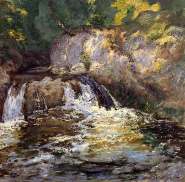 Waterfall by John Henry Twachtman