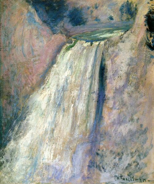 Waterfall, Yellowstone by John Henry Twachtman