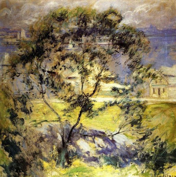 Wild Cherry Tree by John Henry Twachtman