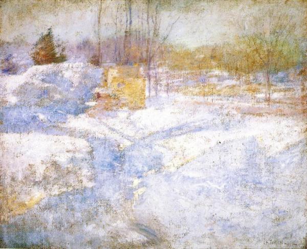 Winter by John Henry Twachtman