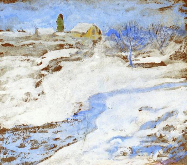 Winter by John Henry Twachtman