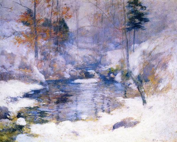 Winter Harmony by John Henry Twachtman