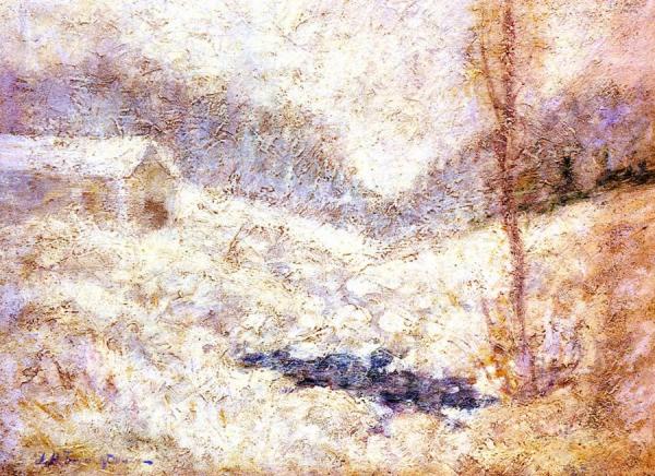 Winter Scene by John Henry Twachtman