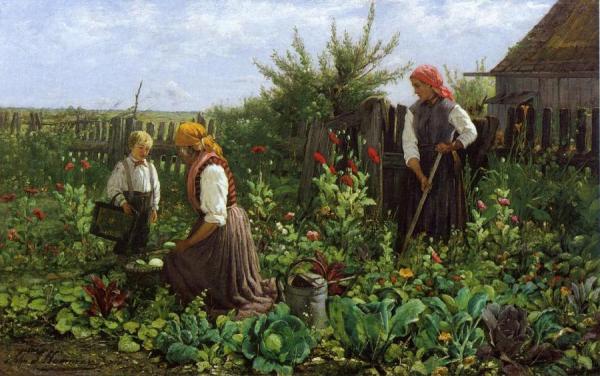 Tending The Garden by John J. Hammer