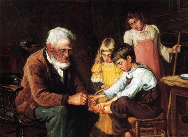 Pulling Out The Splinter by John Joseph Enneking