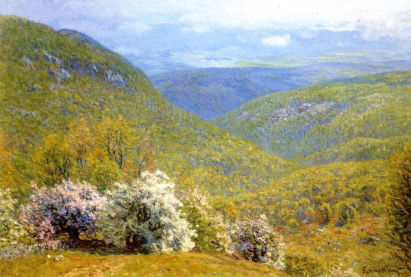 Spring Hillside by John Joseph Enneking