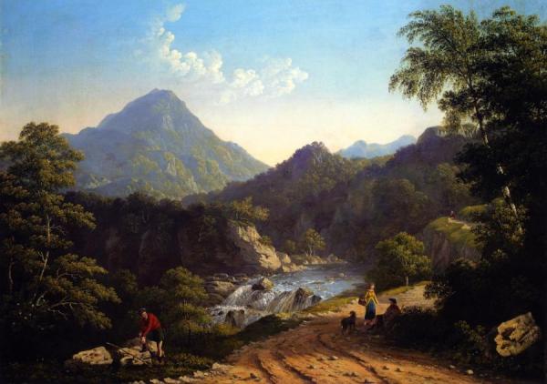 View Of Glencroe by John Knox