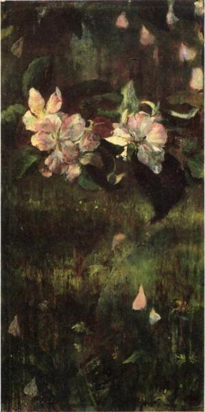 Apple Blossoms by John Lafarge