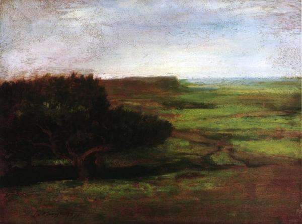 John Lafarge Evening Study, New Port, R. I.