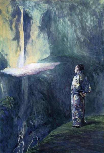 John Lafarge Li-tai-pe And The Waterfall